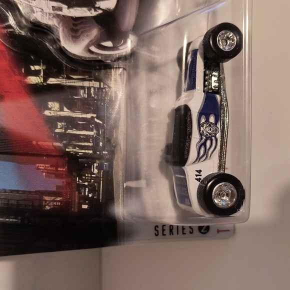 D7  Hot Wheels Track T Cop Rods 1999 - Picture 2 of 3